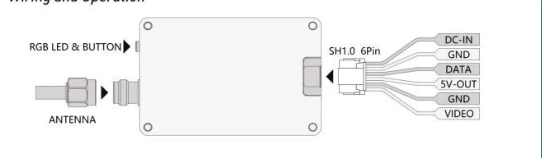 Shrimp B 1.3G 4W — connection diagram