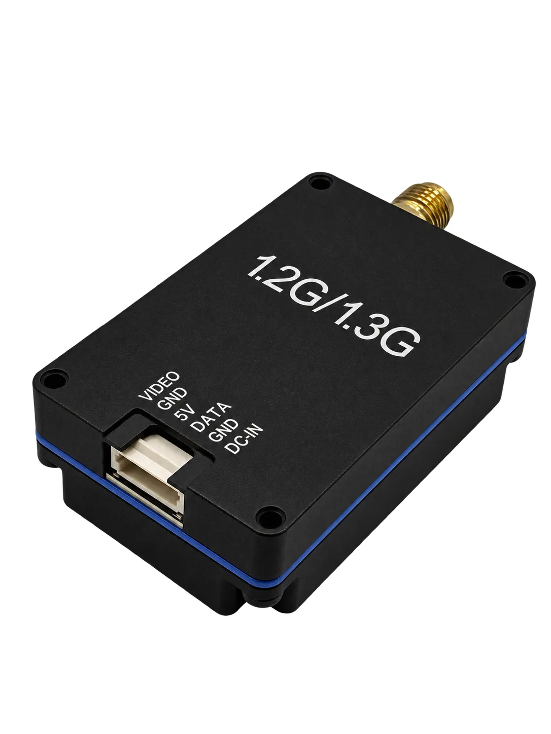 Shrimp B 1.3G 6W — Backplate and connection labels