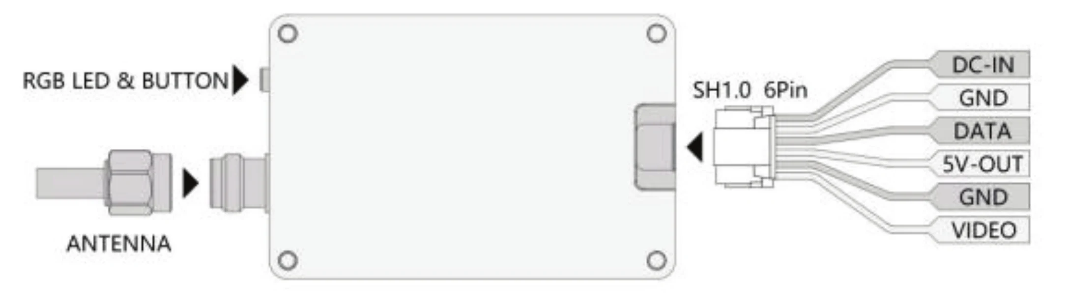 Shrimp B 5.8G 10W — connection diagram