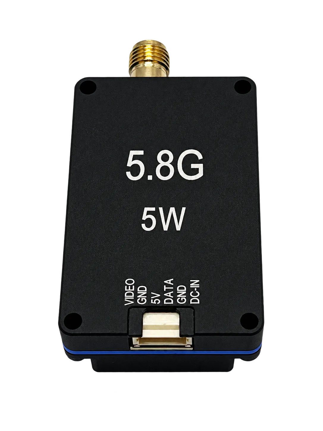 Shrimp B 5.8G 5W — Backplate and cable socket