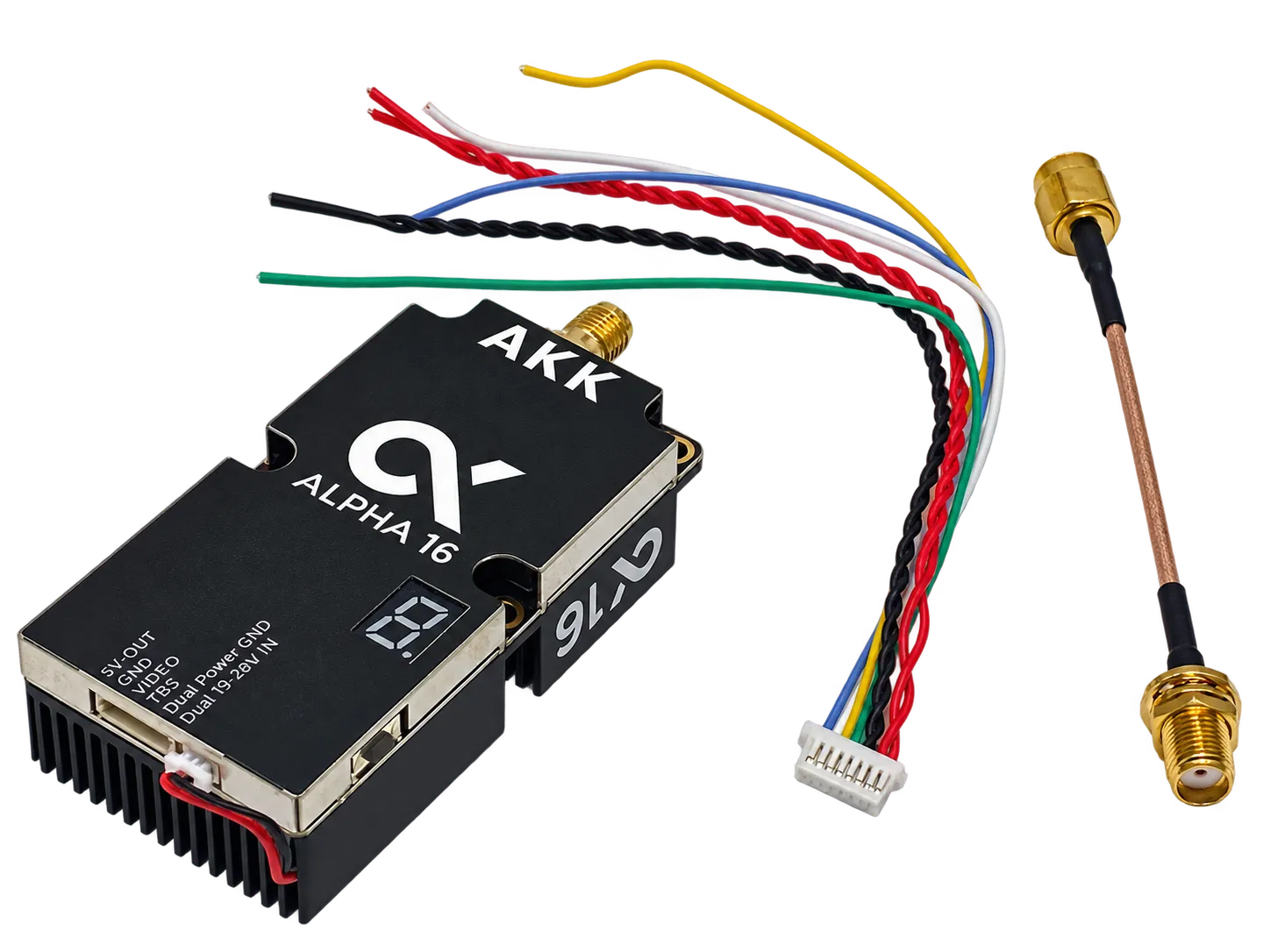 AKK ALPHA 16 — RF pigtail reference