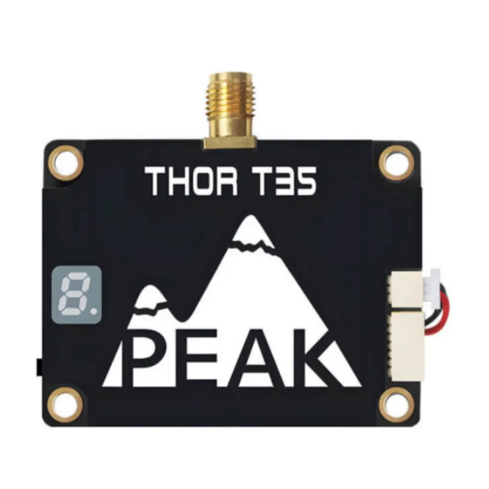 PEAK THOR T35 — Model label and connections